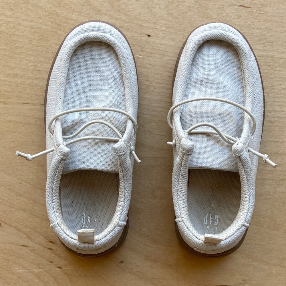 Gap Toddler White Slip-On Shoes